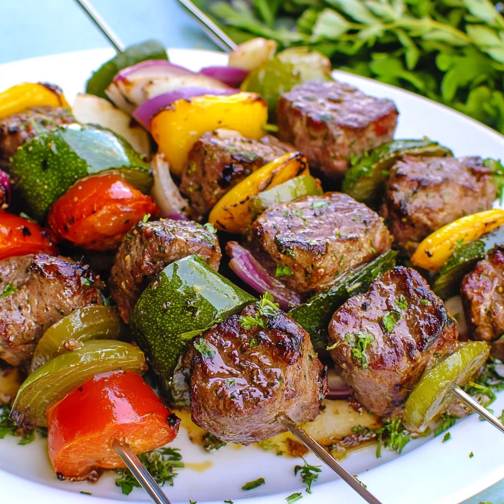 Mediterranean Beef Kabobs