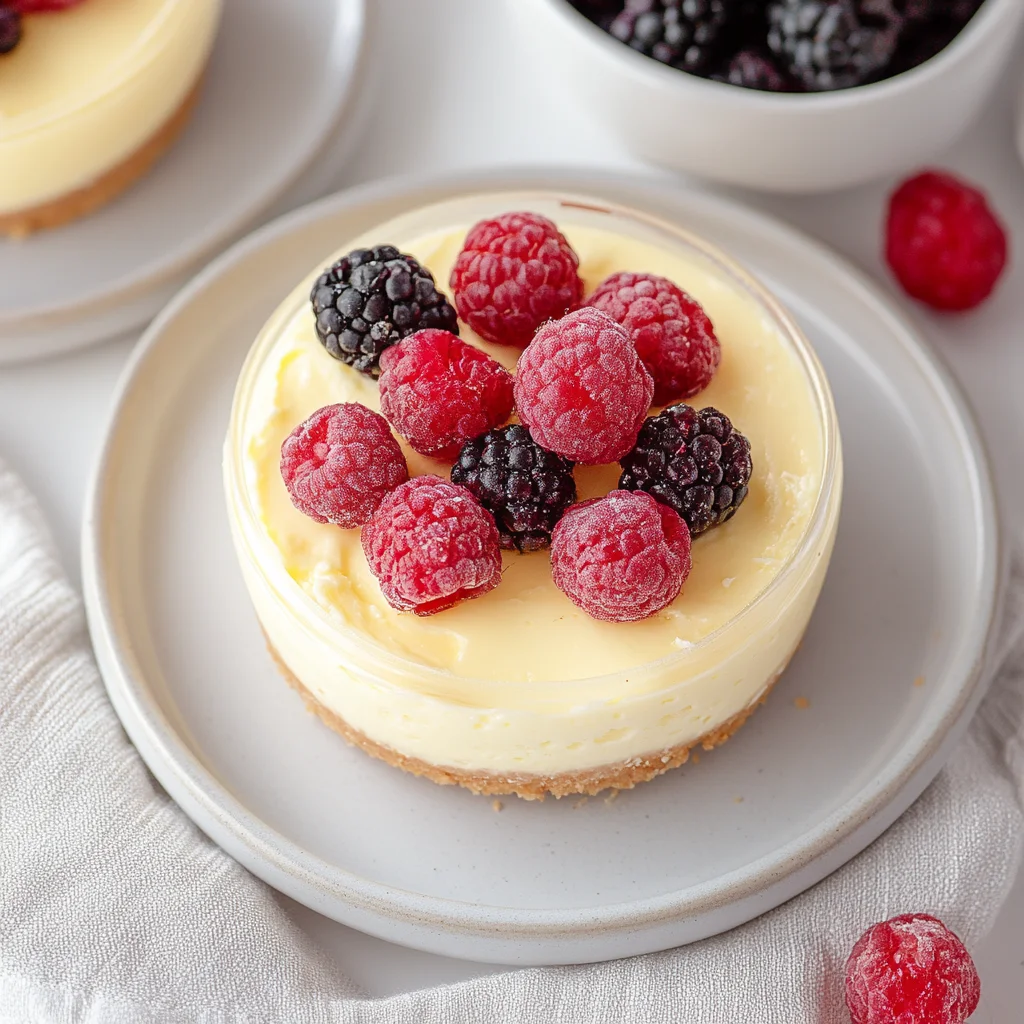 No-Bake Greek Yogurt Jello Cheesecake