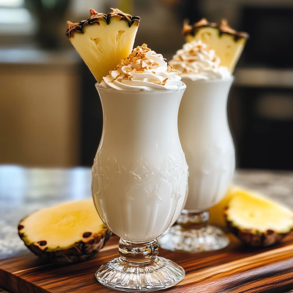 Pina Colada Milkshakes Recipe