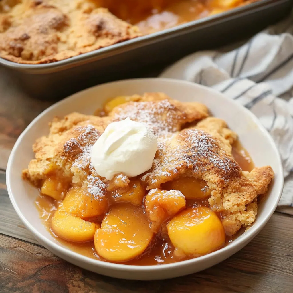 The Best Southern Peach Cobbler Recipe