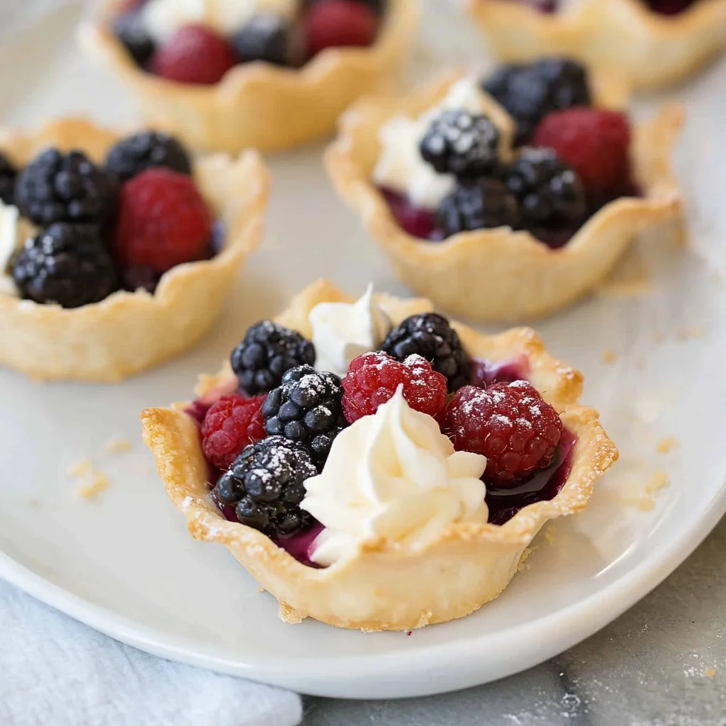 Easy Lemon Berry Tarts Recipe