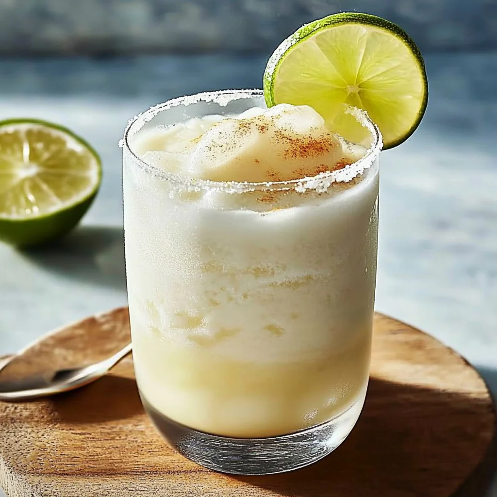 Frozen Oleo Margarita Mocktail