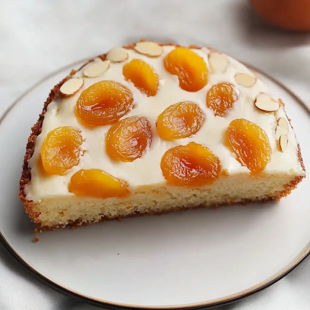 Moist Dried Apricot Almond Cake