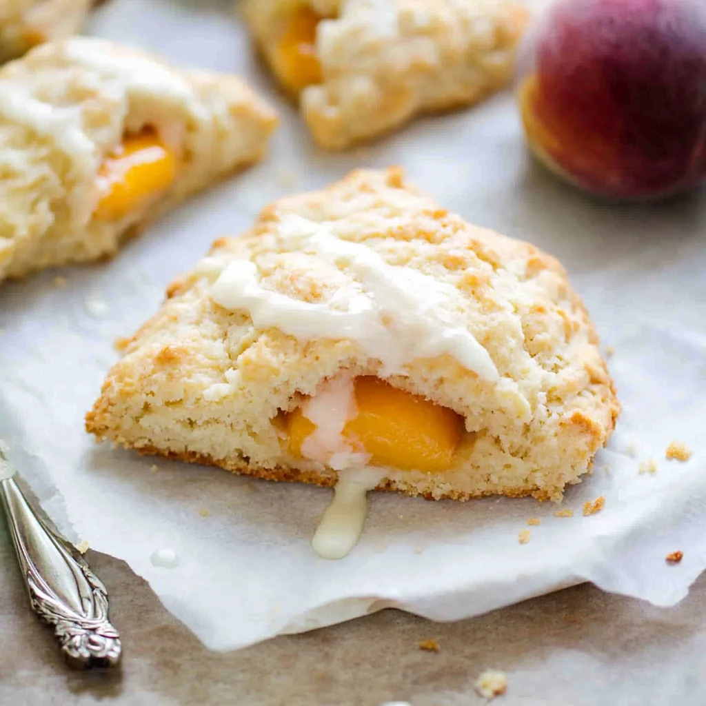Peach Scones
