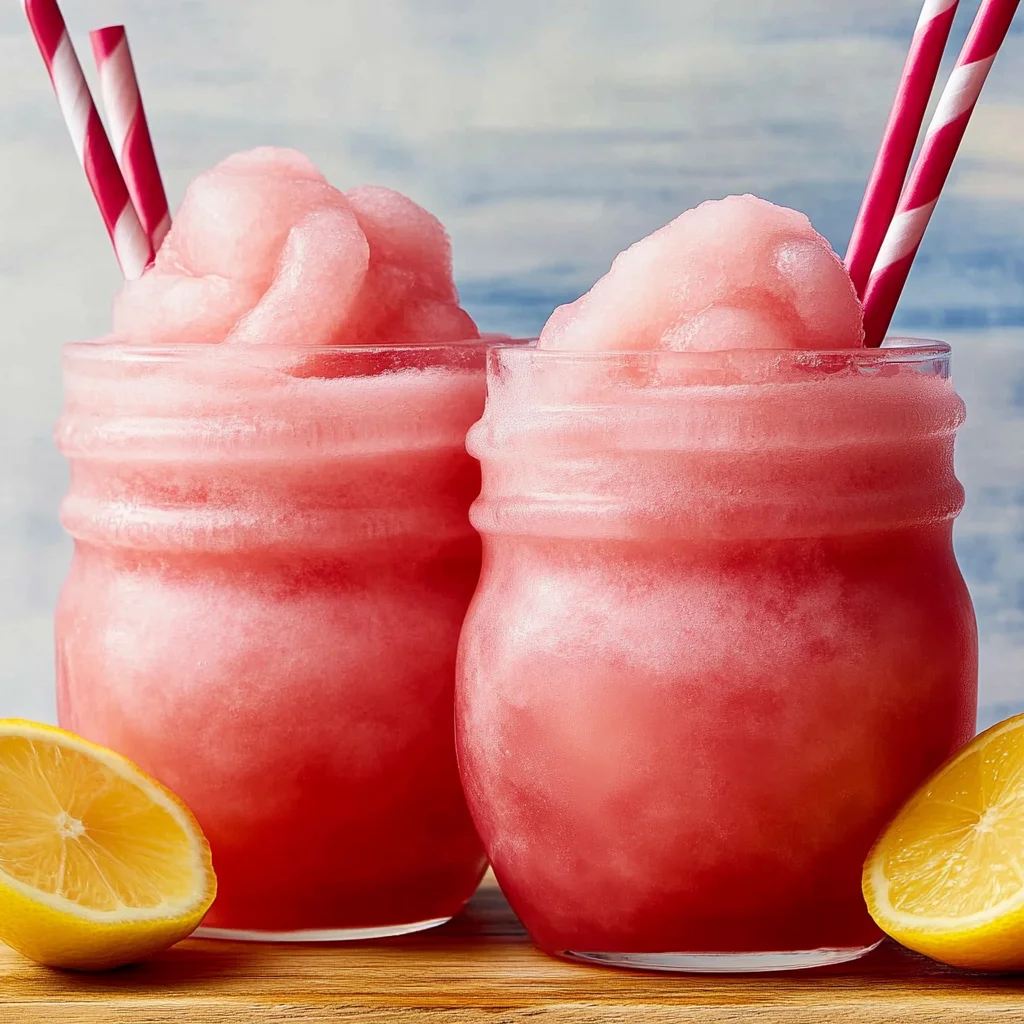 Pink Lemonade Slushie