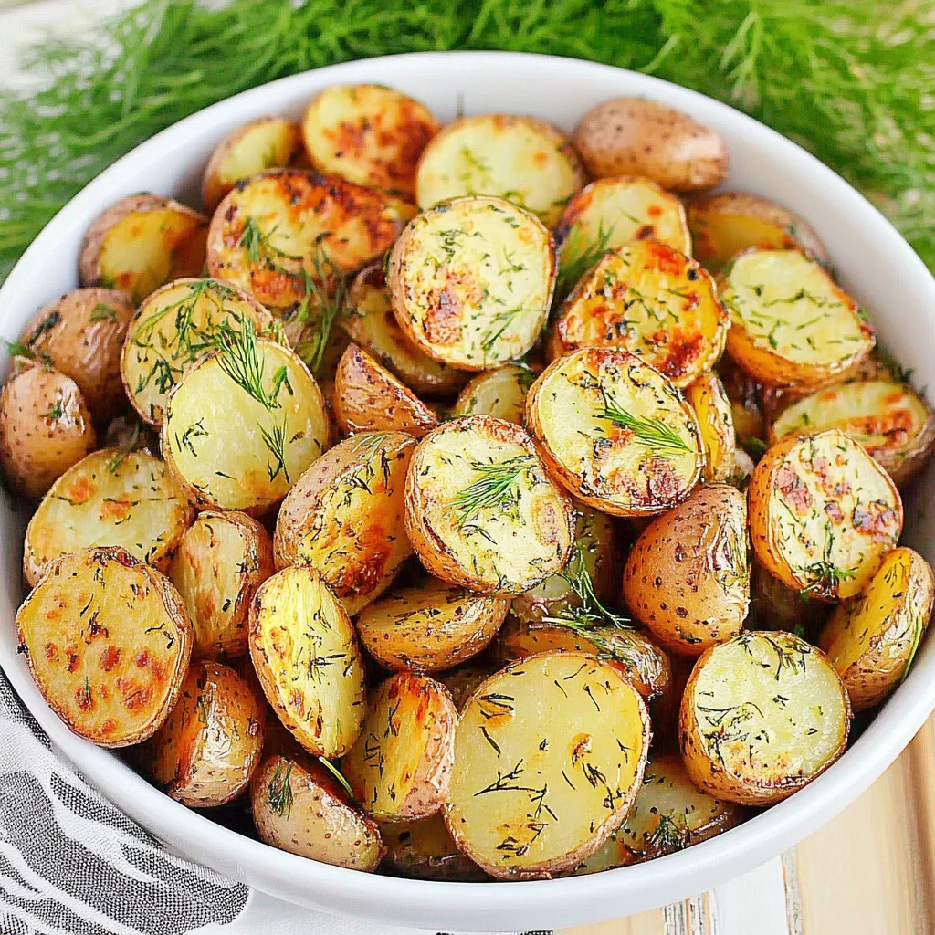 Roasted Dill Potatoes