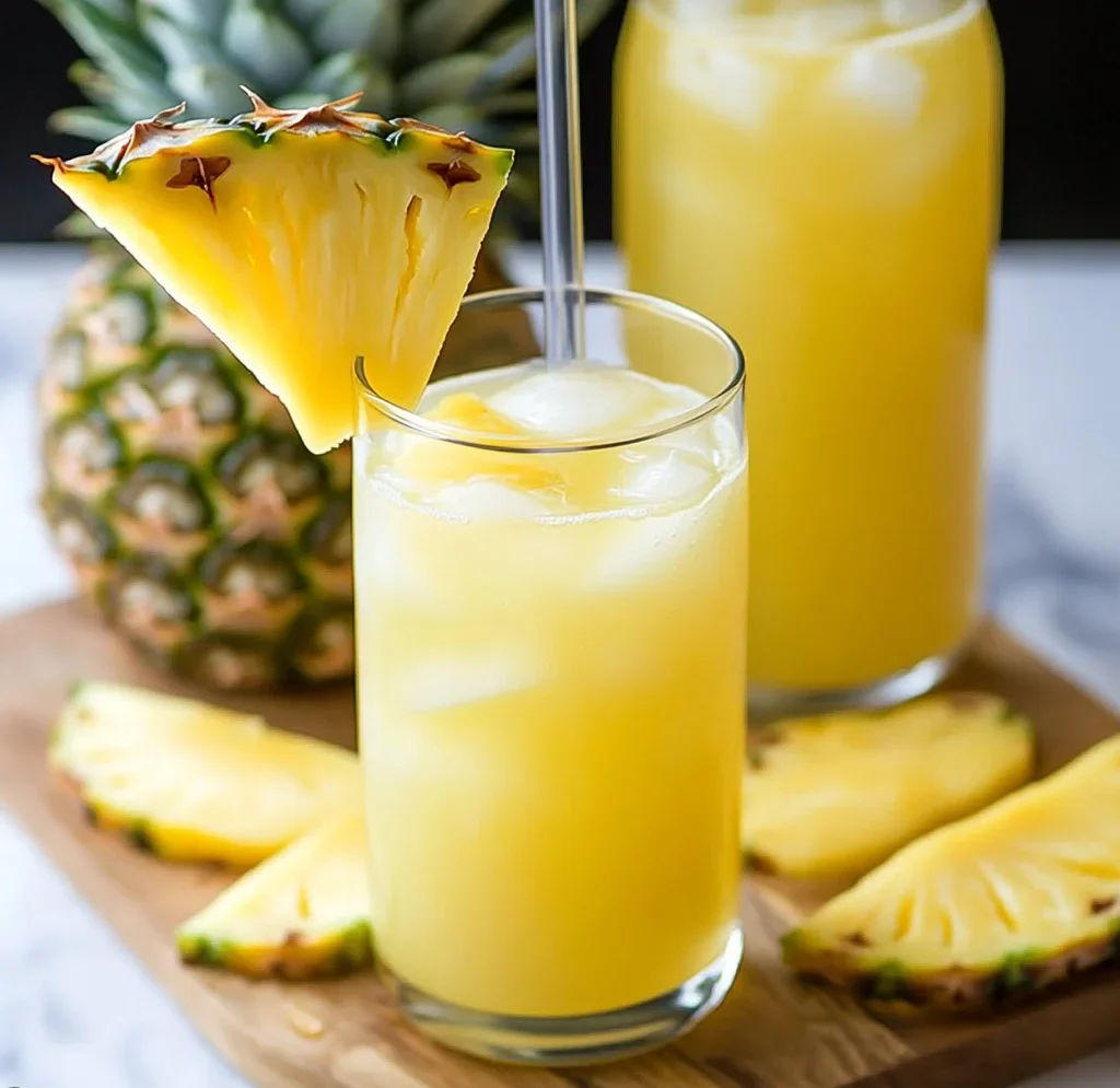 Sparkling Pineapple Lemonade