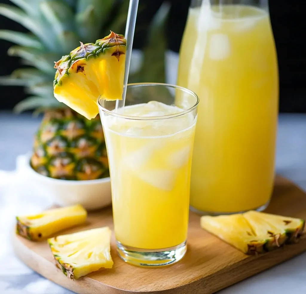 Sparkling Pineapple Lemonade
