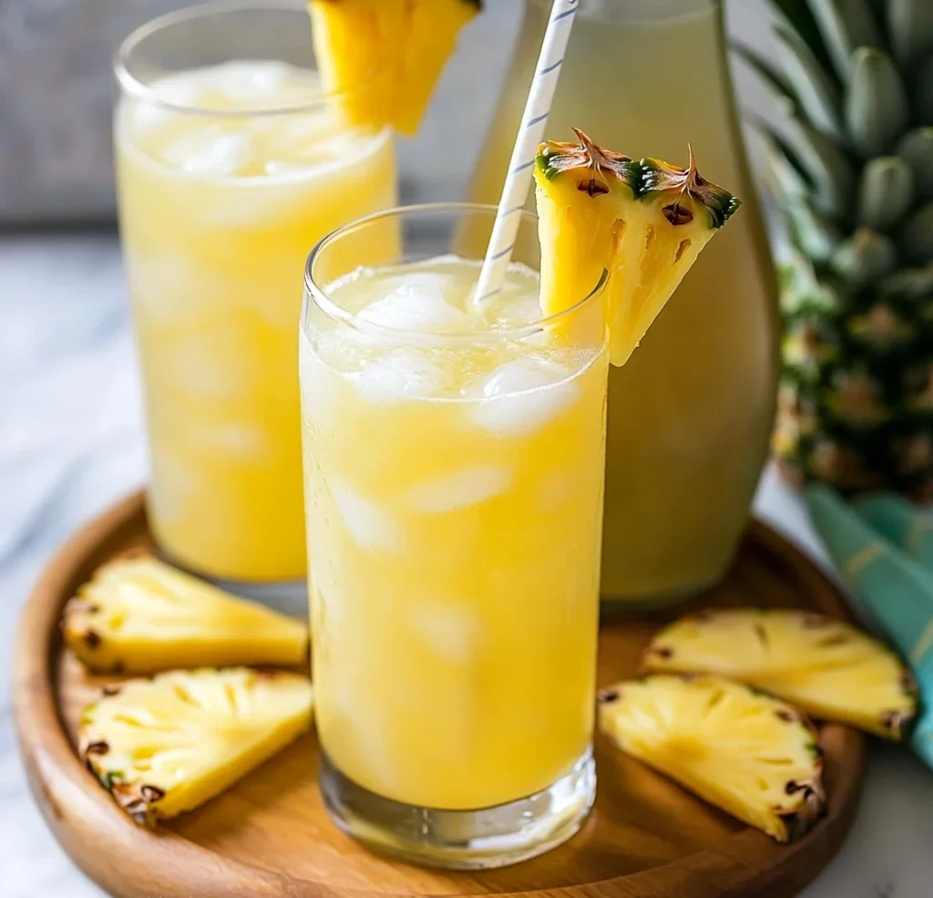 Sparkling Pineapple Lemonade