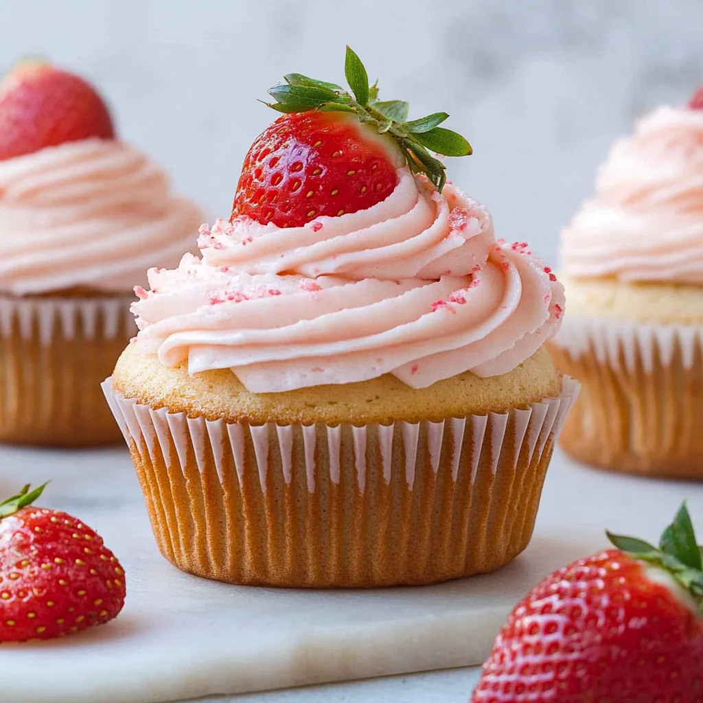 Strawberry Cupcakes