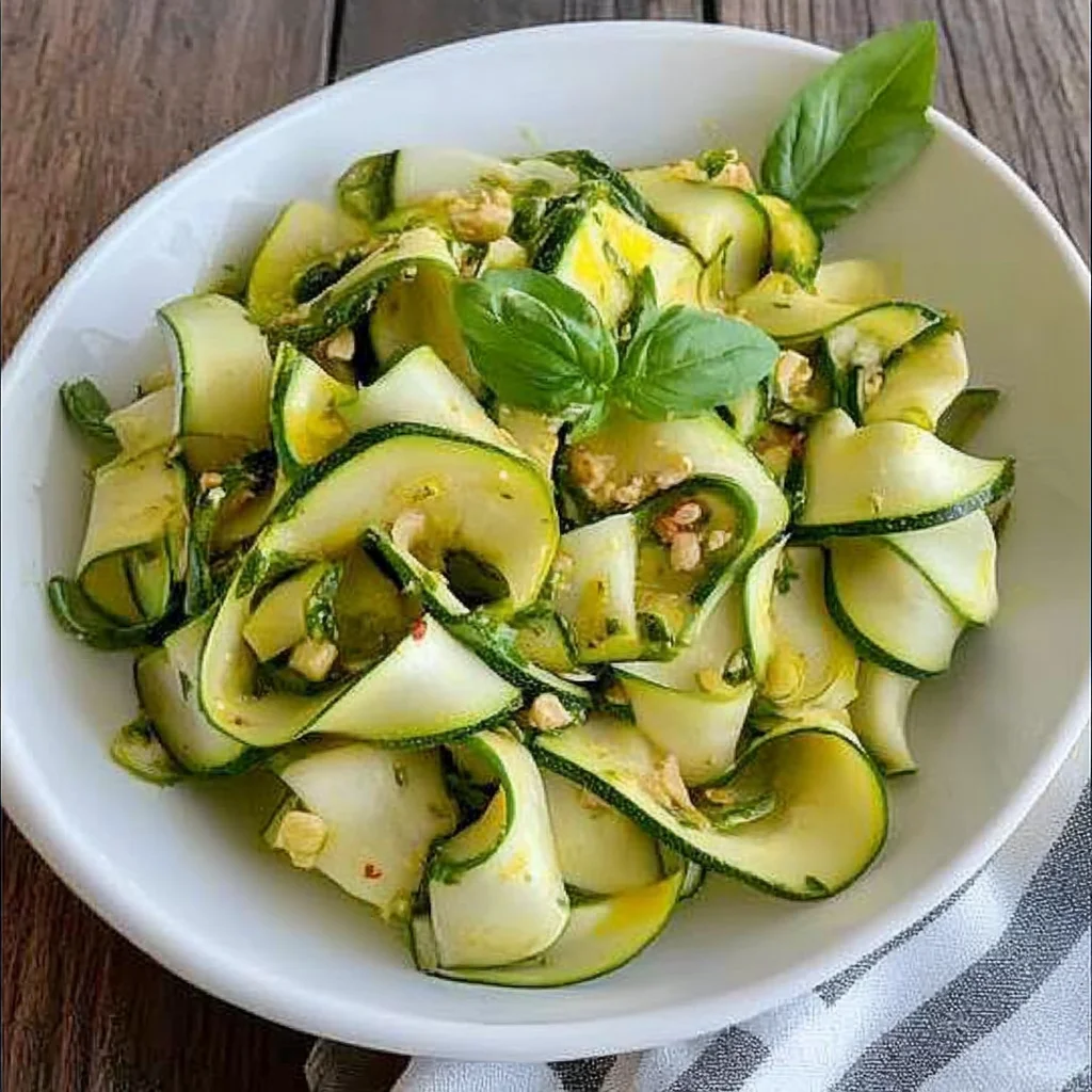 Zucchini Salad (Easy & Healthy)