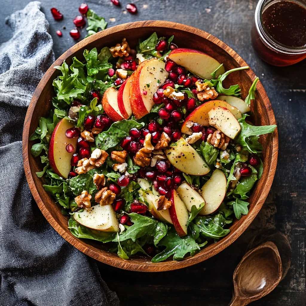 Apple Pomegranate Salad