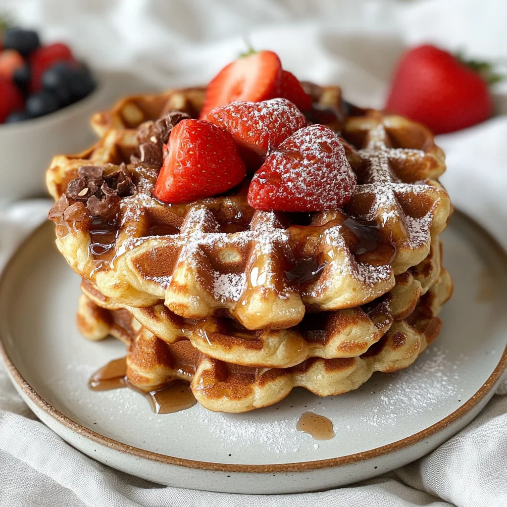 BELGIAN LIEGE WAFFLES (BLUE BOTTLE COPYCAT) RECIPE