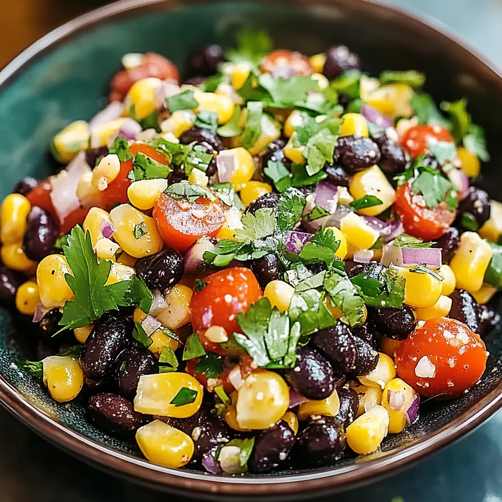Black Bean Corn Salad Recipe