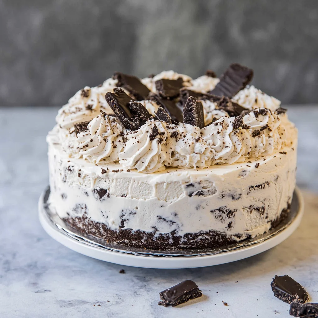 Cookies and Cream Ice Cream Cake