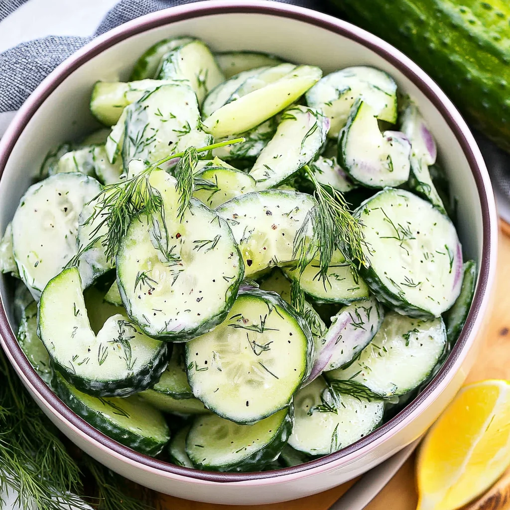 Cucumber Dill Salad