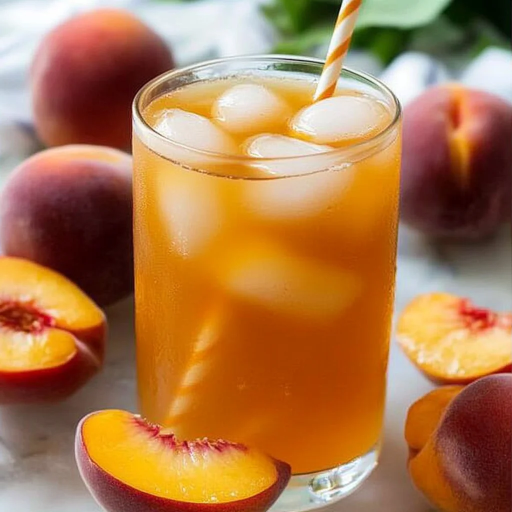 Easy Peach Tea Recipe!