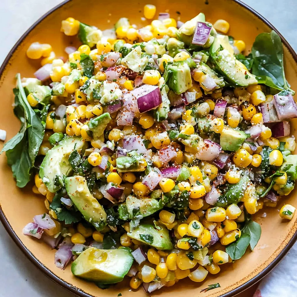 Fiesta Corn and Avocado Salad