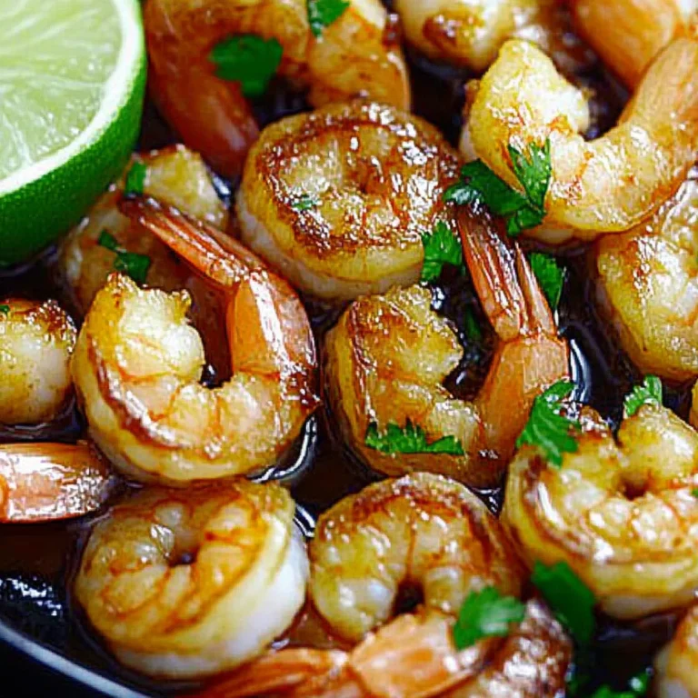 Garlic Honey Lime Shrimp Recipe