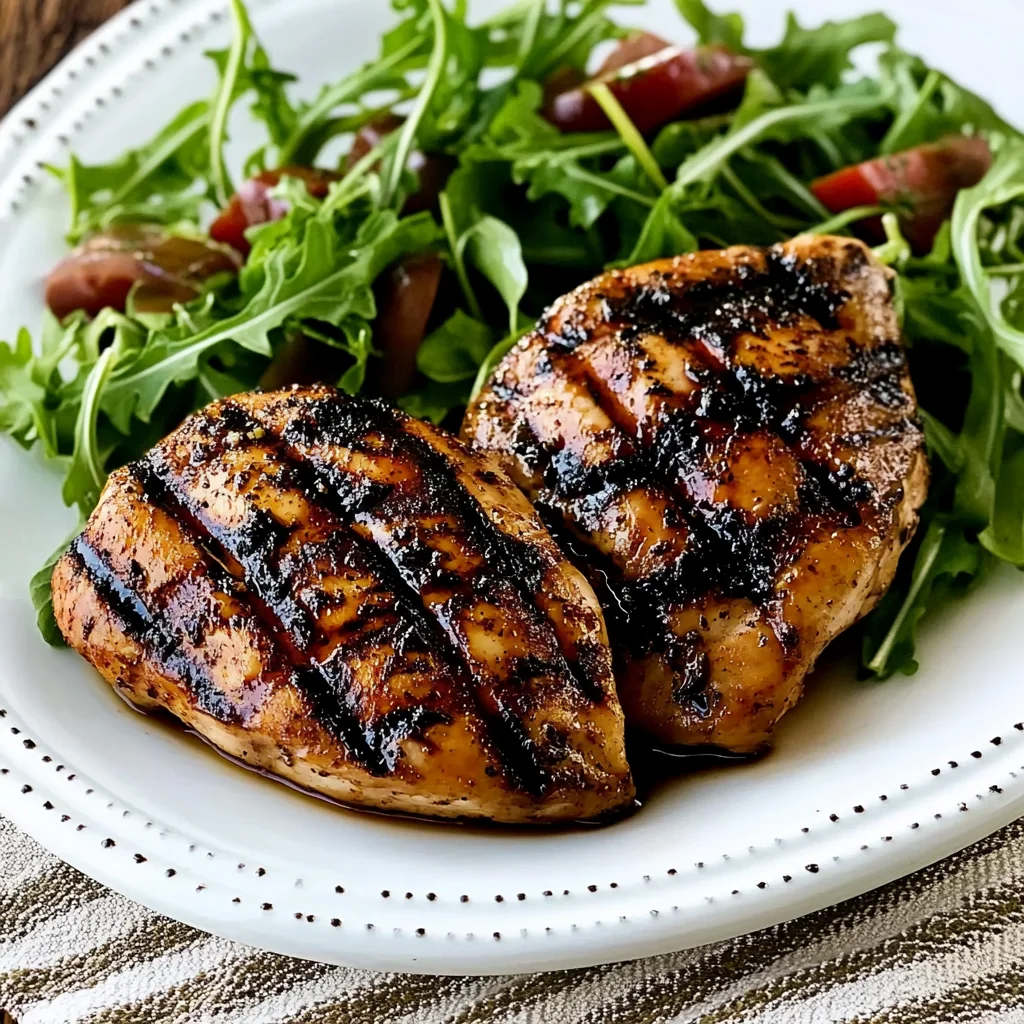 Grilled Chicken with Balsamic Vinegar
