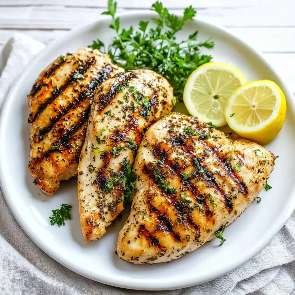 Grilled Lemon Chicken
