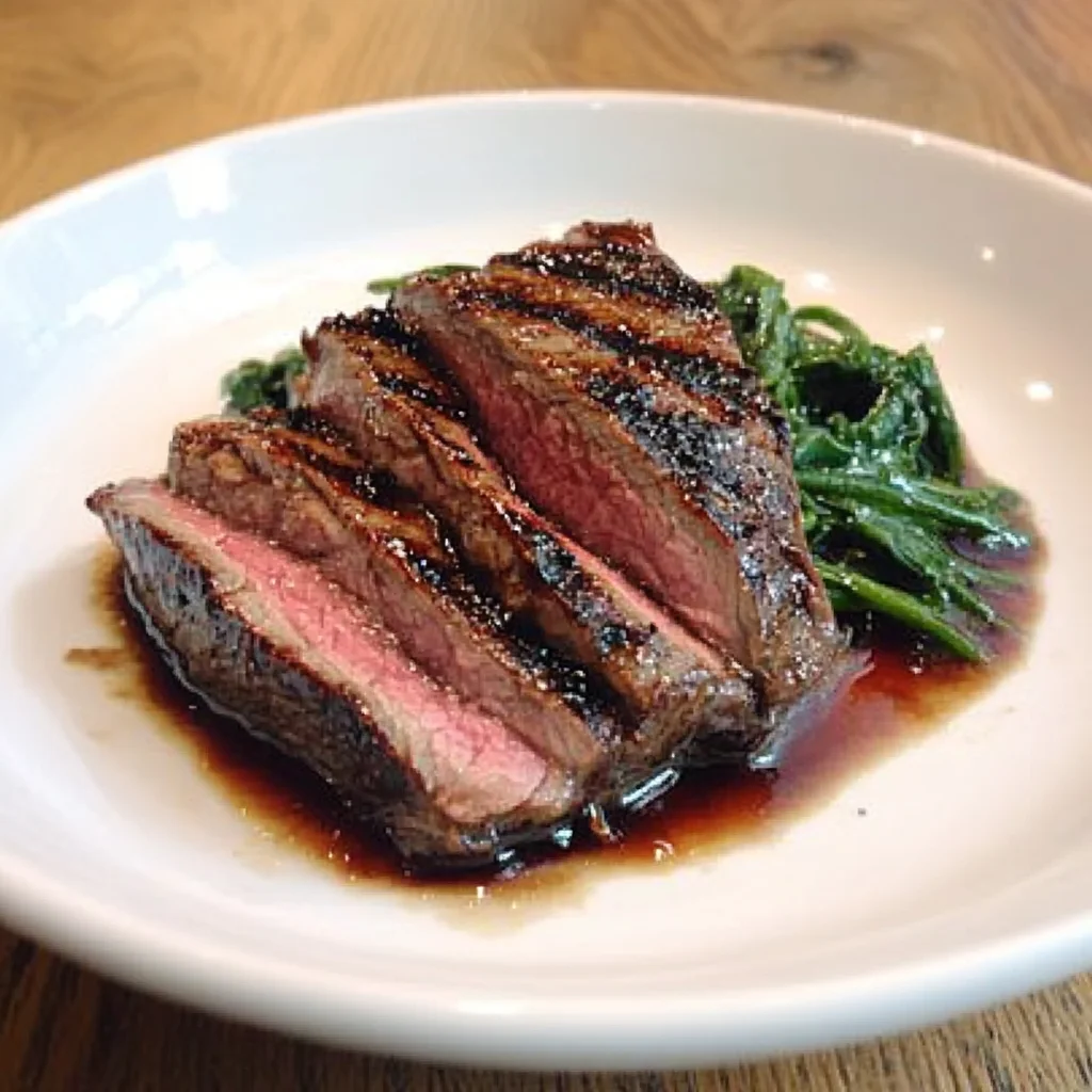 Grilled Tri-Tip Steak with Molasses Chili Marinade Recipe