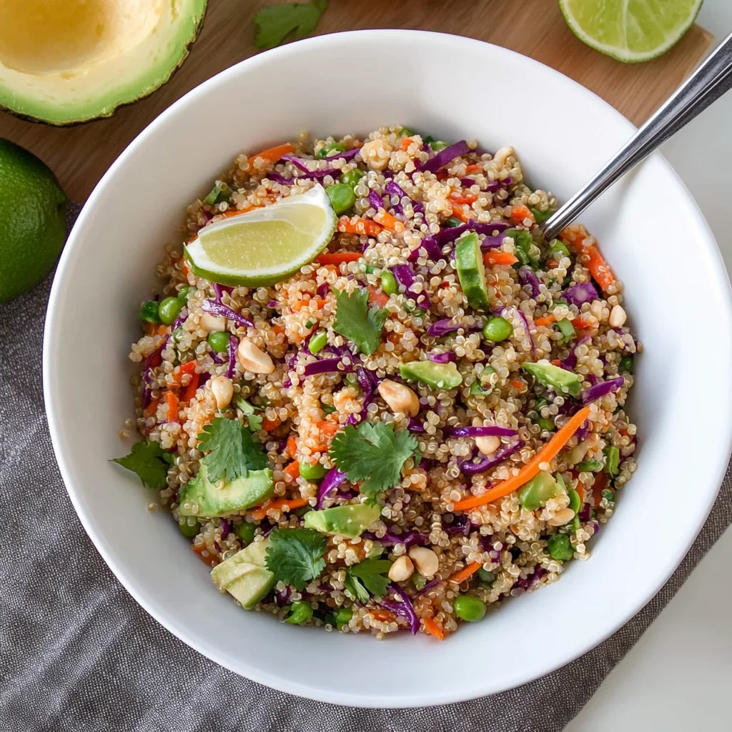 Make-Ahead Asian Quinoa Salad