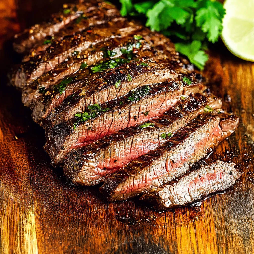 Marinated Grilled Flank Steak