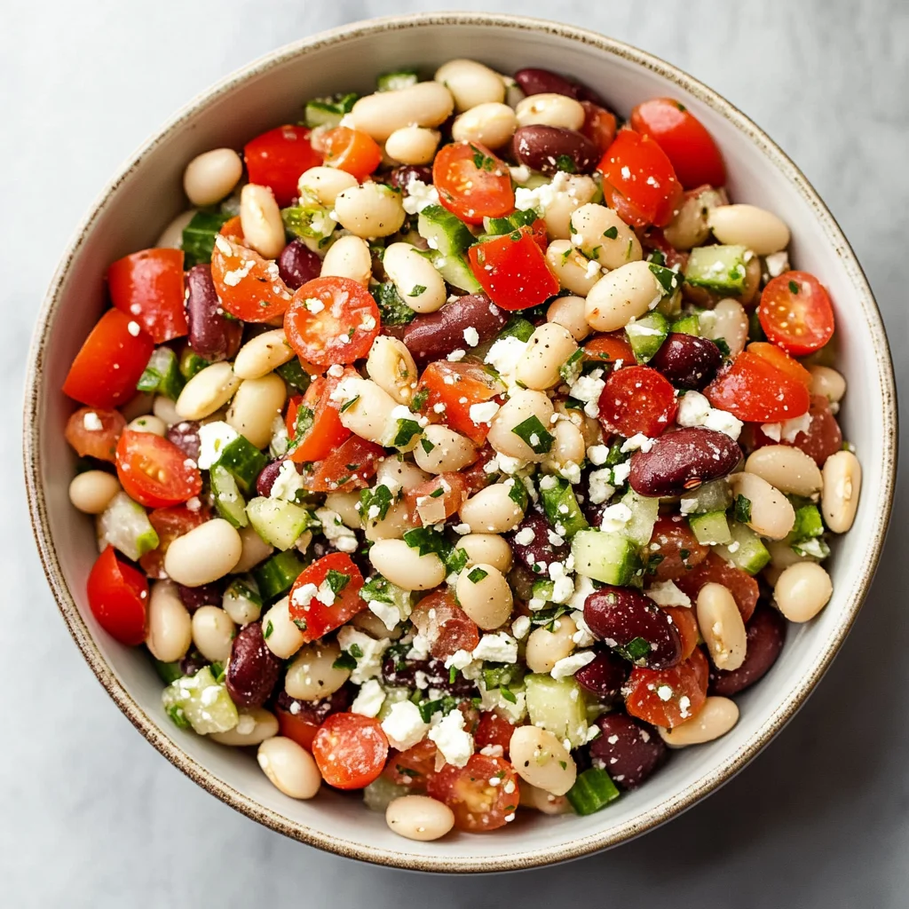 Mediterranean White Bean Salad