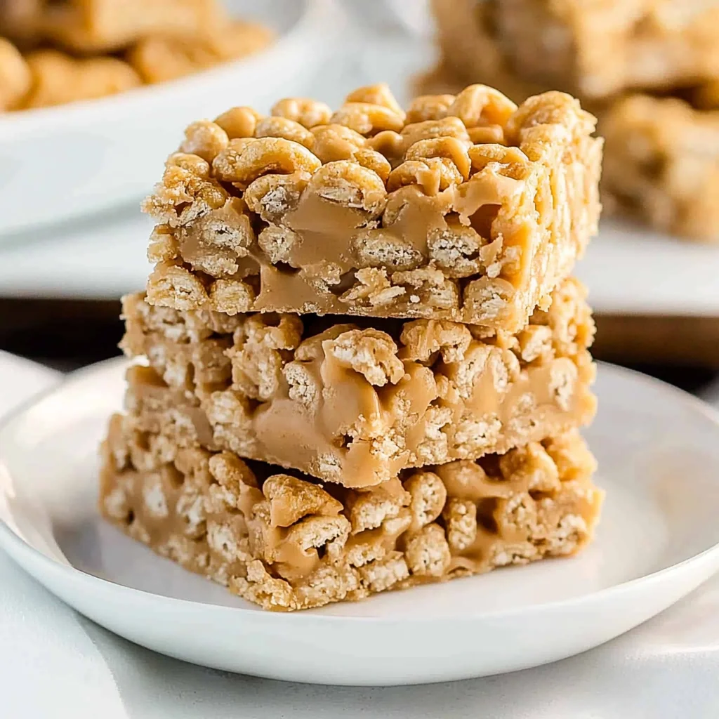 No Bake Peanut Butter Cheerio Bars