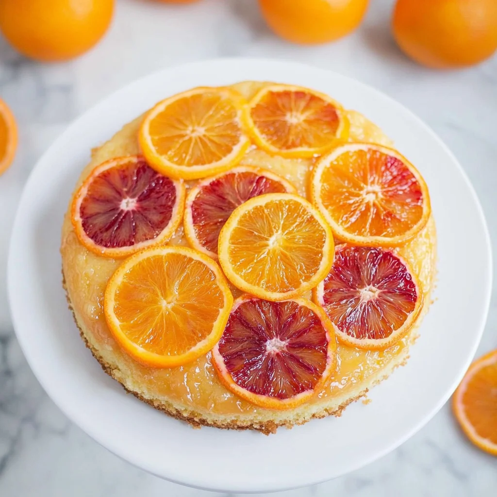 Orange Upside Down Cake