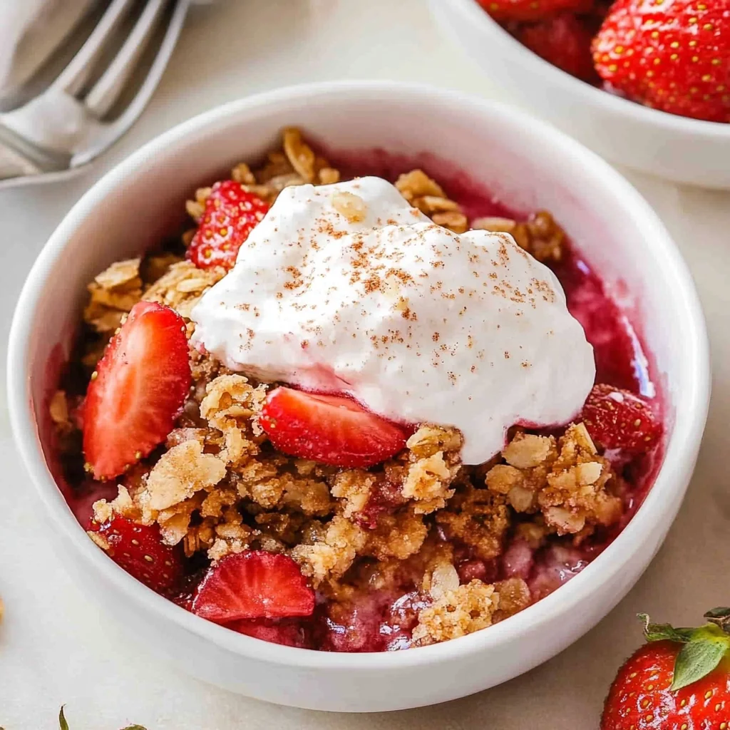 Strawberry Crisp