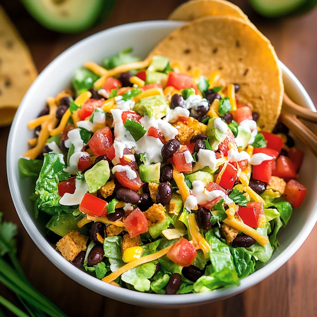 Black Bean Taco Salad