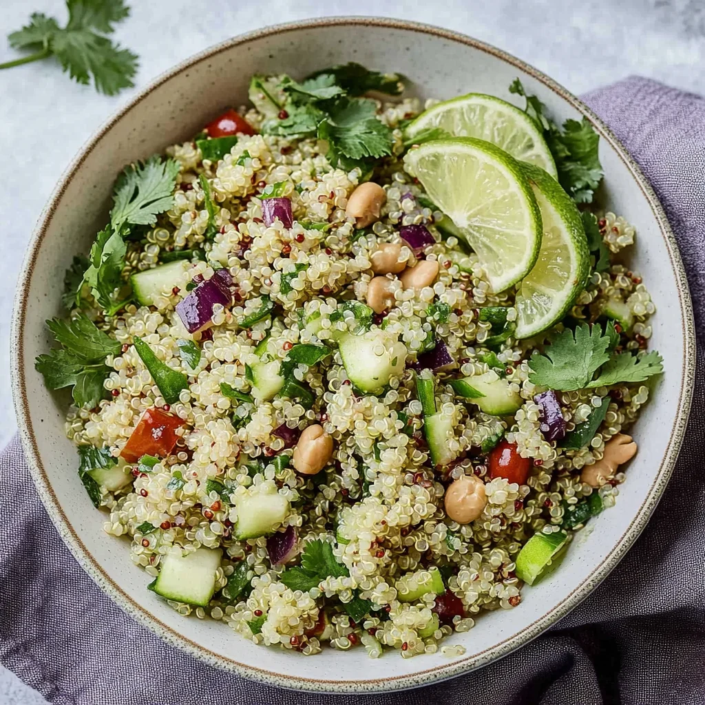 Cilantro Lime Quinoa Salad