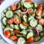Cucumber Tomato Salad