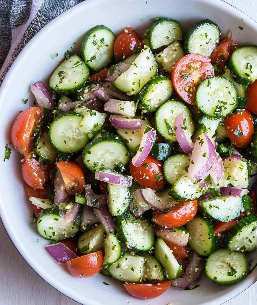 Cucumber Tomato Salad