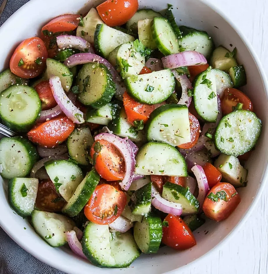 Cucumber Tomato Salad