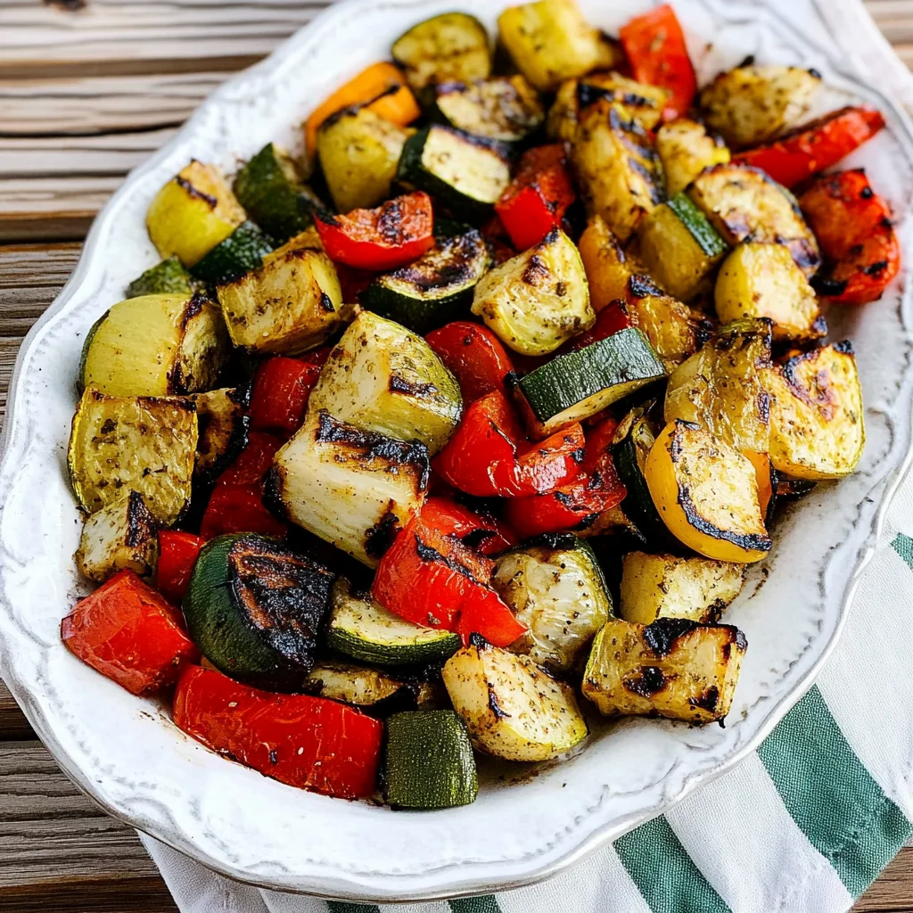 Easy Grilled Vegetables