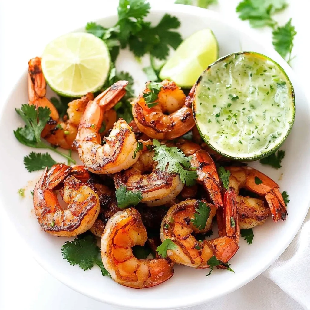Grilled Cilantro Lime Shrimp