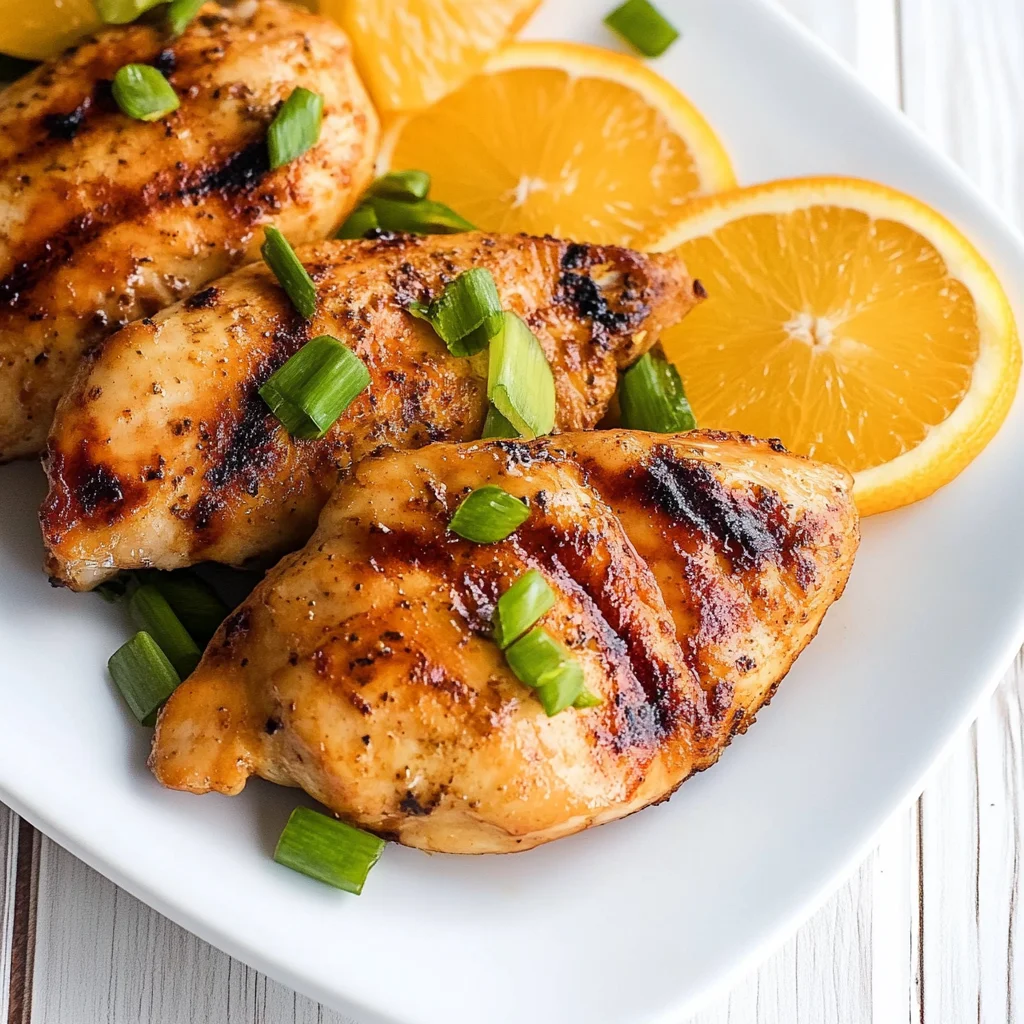 Grilled Citrus Garlic Chicken