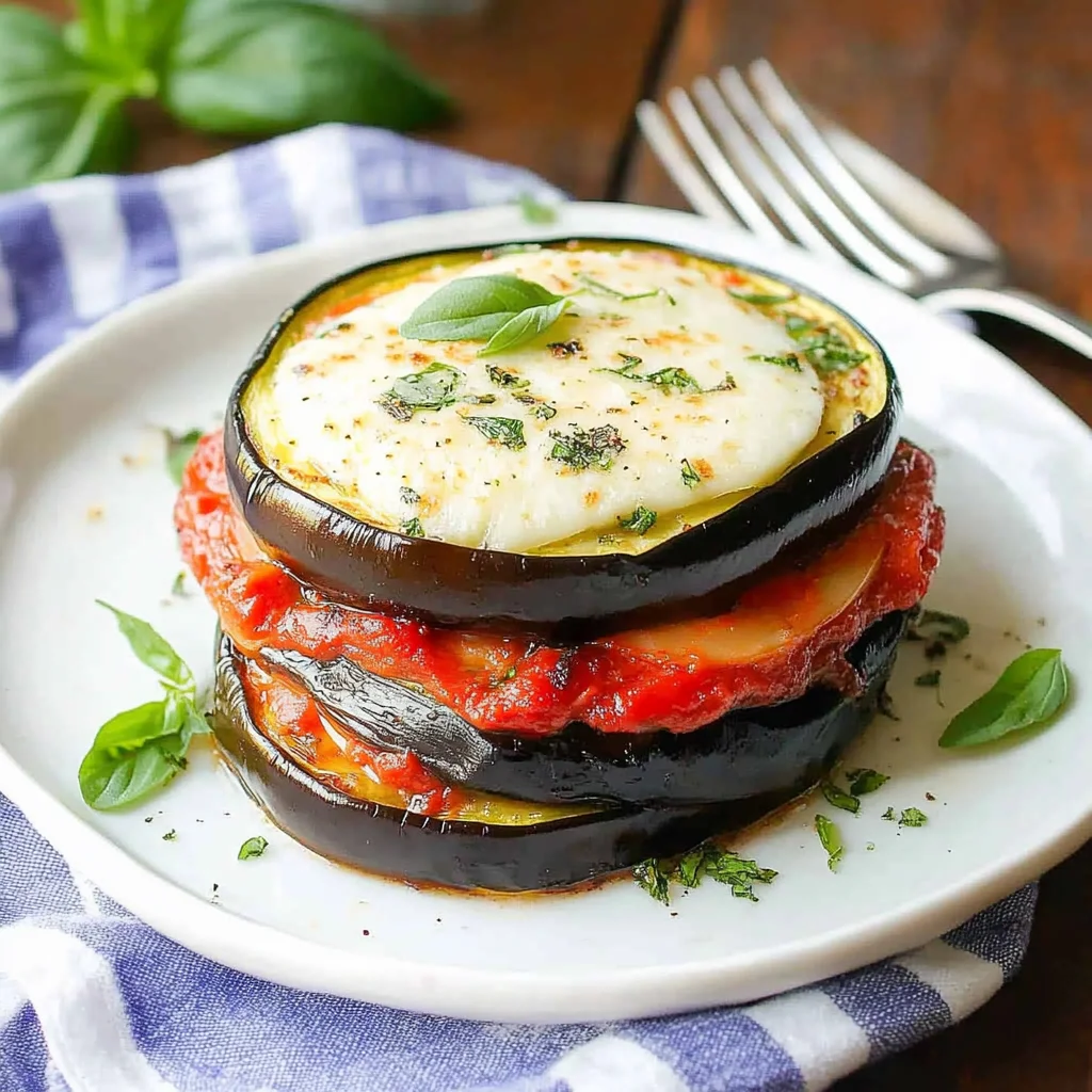 Grilled Zucchini & Eggplant Parmesan Recipe {Vegetarian}