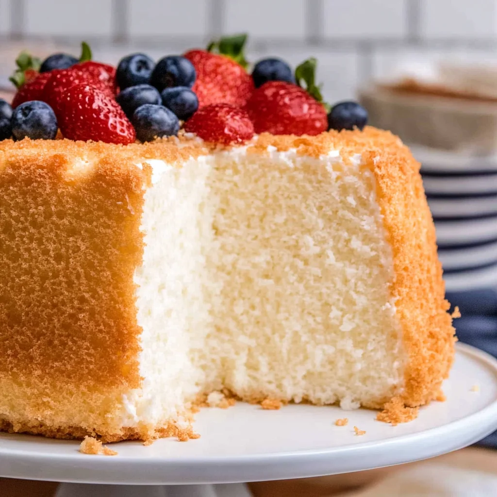 Homemade Angel Food Cake