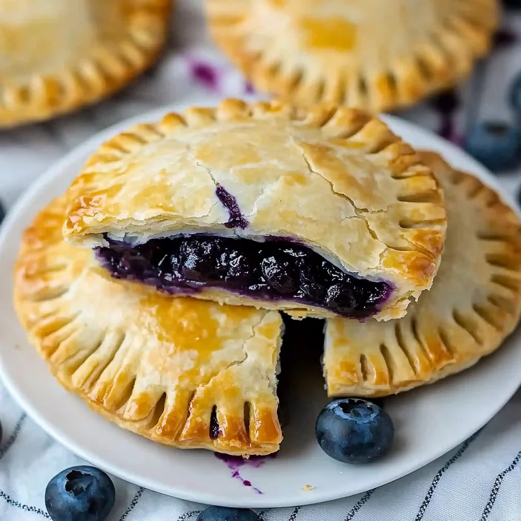 Homemade Blueberry Hand Pies