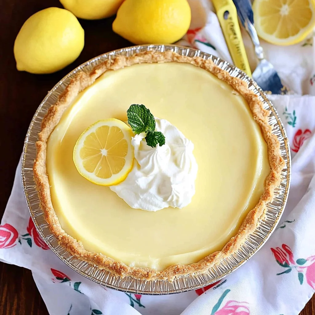 Lemonade Pie