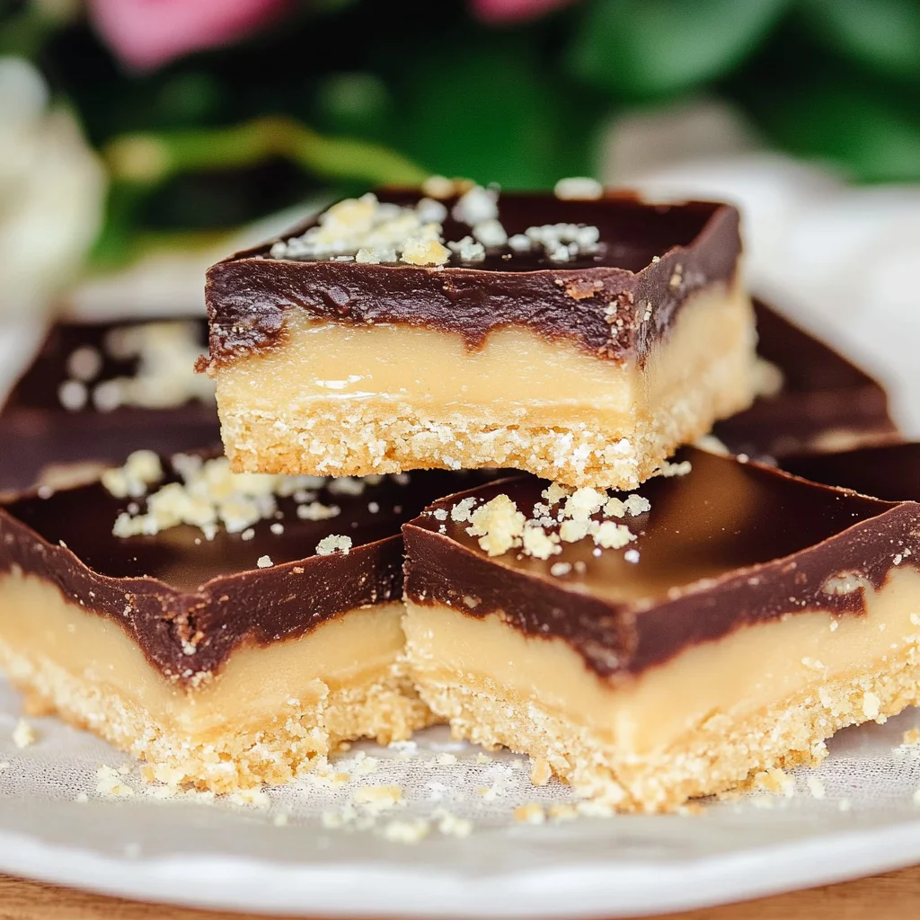 Millionaire Shortbread Bars Recipe