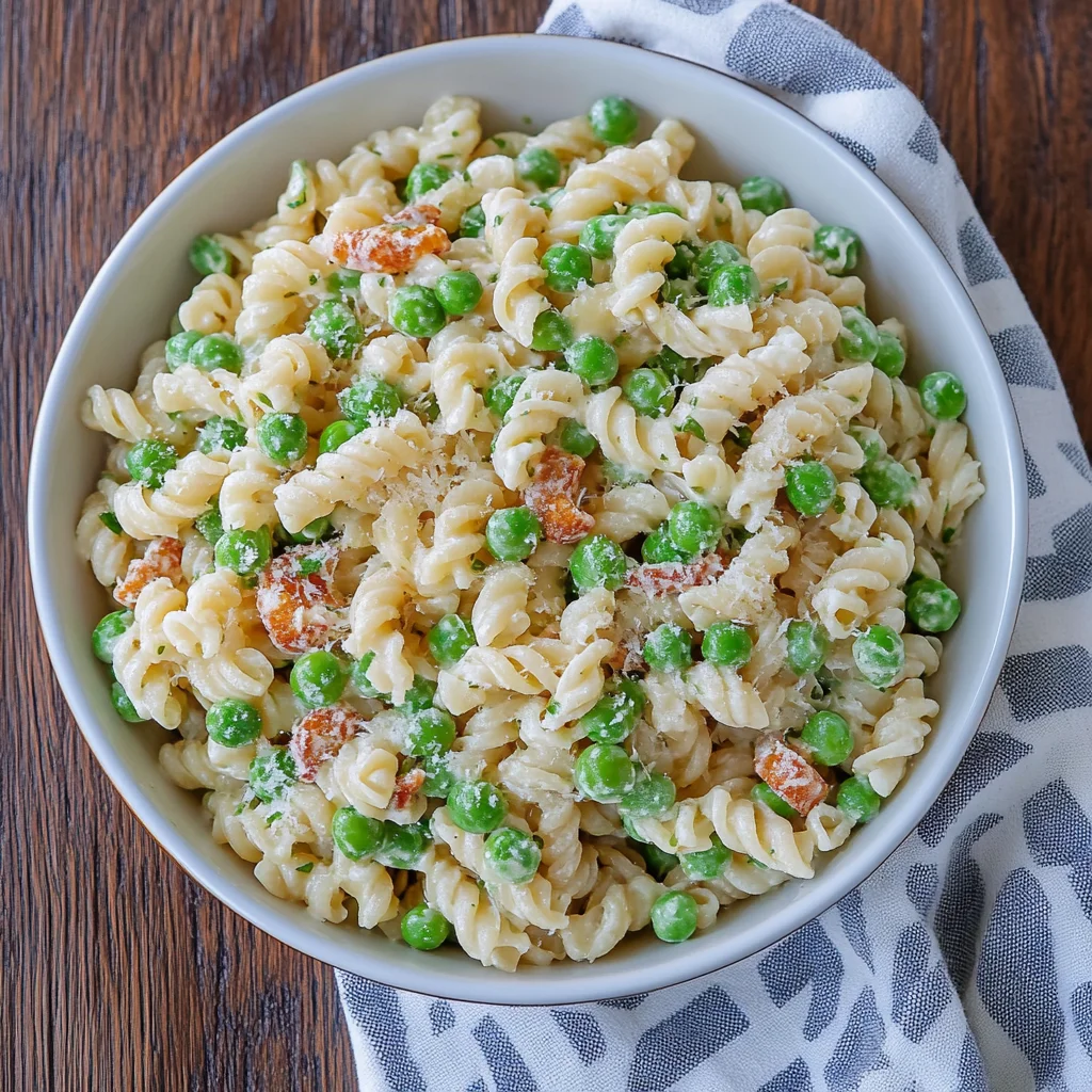 Pea Pasta Salad