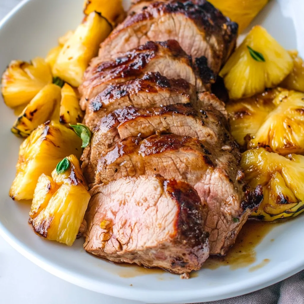 Pineapple beef Tenderloin
