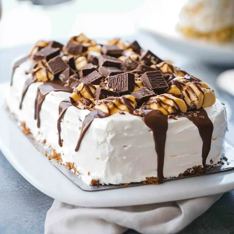 Reese's Ice Cream Cake