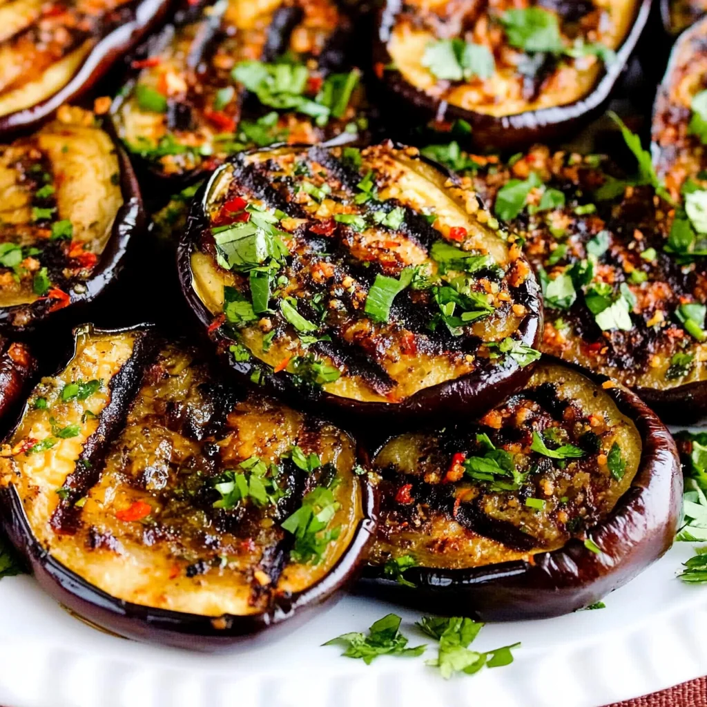 Spicy Grilled Eggplant Recipe