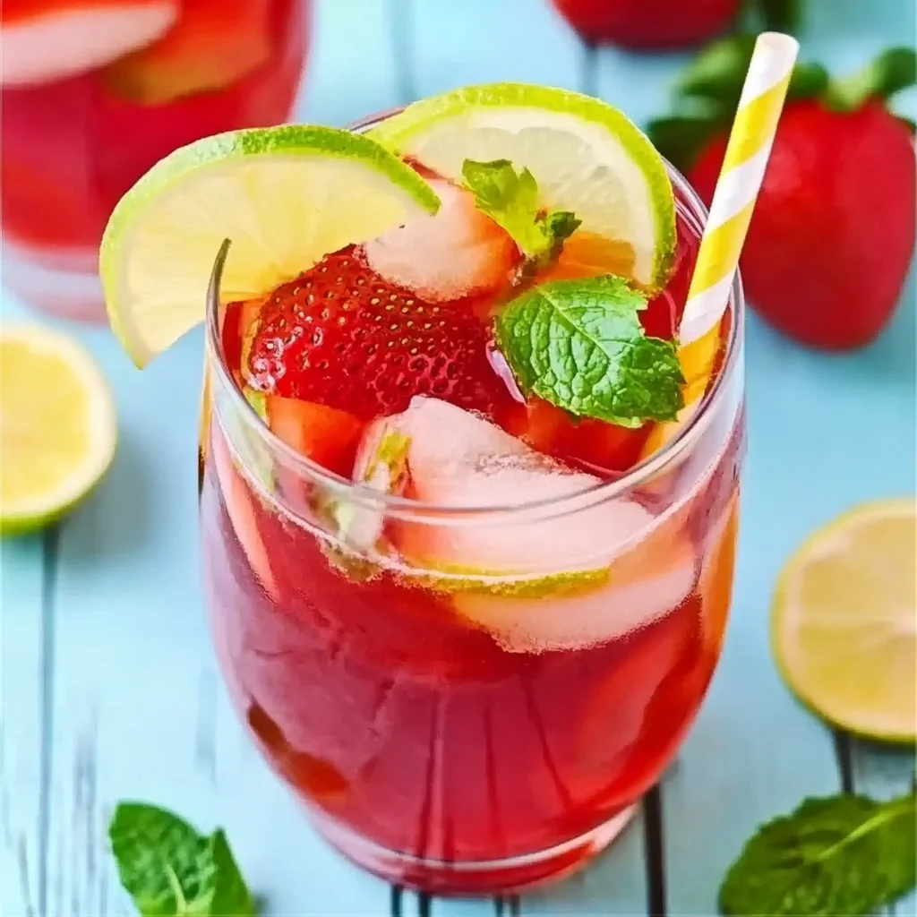 Strawberry Limeade Sangria